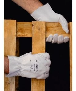 Gant De Manutention Générale Milieu Sec En Cuir Fleur Naturelle Grain Driver Taille 9 HONEYWELL