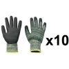 HONEYWELL 10 Paires De Gants Para-amide Enduit PU Sharpflex - Taille: 7 1 HONEYWELL 10 Paires De Gants Para-amide Enduit PU Sharpflex - Taille: 7 -HONEYWELL Soldes Boutique 12683845 1