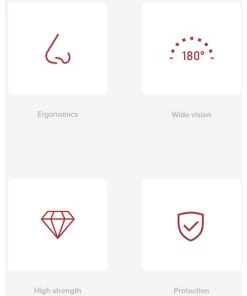 HONEYWELL Lunettes De Protection, Anti-Choc Anti-Poussiere Anti-Buee -HONEYWELL Soldes Boutique 18196912 3