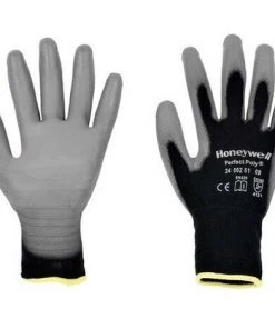 HONEYWELL Gant Polyamide Enduit PU Perfect Poly Gris Noir - Taille: 9