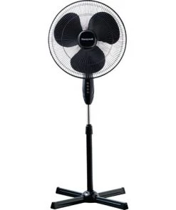 Ventilateur Oscillant Sur Pied HSF1630E4 - Honeywell - Noir - Pied En Croix - Hauteur Ajustable