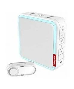 Honeywell DC917S Kit De Carillon Sans Fil Avec Halo Lumineux/mélodies Personnalisables 200 M