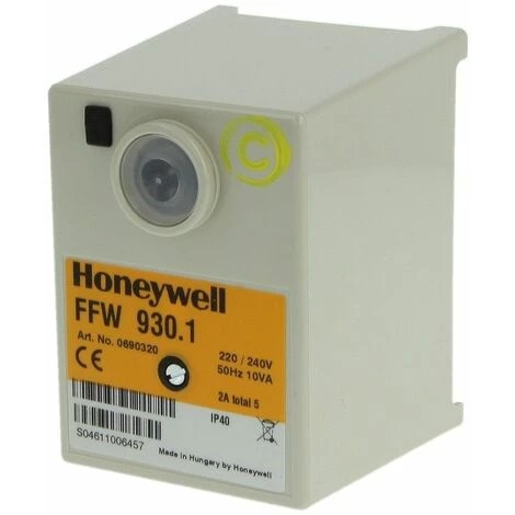 HONEYWELL Boîte De Contrôle Satronic FFW 930.1 3 HONEYWELL Boîte De Contrôle Satronic FFW 930.1