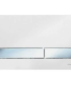 HONEYWELL Plaque De Commande Exclusive 2.0 Blanc Brillant Chromé