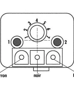 HONEYWELL Satronic IRD1010 Fioul Bleu Axial