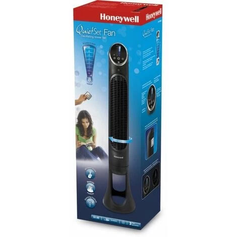Honeywell HYF290E4 Ventilateur Tour QuietSet Puissant/ultra Silencieux Avec Télécommande 5 Honeywell HYF290E4 Ventilateur Tour QuietSet Puissant/ultra Silencieux Avec Télécommande – Image 3