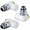 Honeywell Ultraline Clapet De Pied Design 1/2 Kvs=118 Double Crooked Left Blanc - Blanc -HONEYWELL Soldes Boutique 38909315 1
