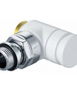 Honeywell Ultraline Clapet De Pied Design 1/2 Kvs=118 Coudé Blanc - Blanc