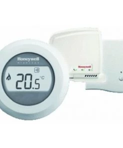 Honeywell Round Connected Room Thermostat Wireless 24v Connected Wireless On/off White - Blanc -HONEYWELL Soldes Boutique 52065208 3