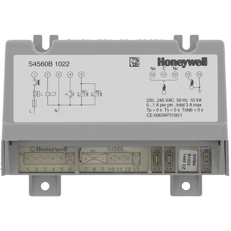 Boîtier D'allumage Et De Contrôle Réf S4560B 1022U HONEYWELL, Boîtier Allumage 3 Boîtier D'allumage Et De Contrôle Réf S4560B 1022U HONEYWELL, Boîtier Allumage