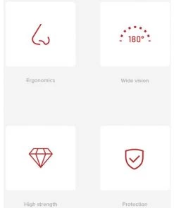 Lunettes Honeywell Lunettes De Protection Lunettes De Sécurité Anti-gouttelettes Protection UV Anti-choc Anti-poussière Anti-buée Pour Sports De Plein Air Cyclisme -HONEYWELL Soldes Boutique 71187410 3