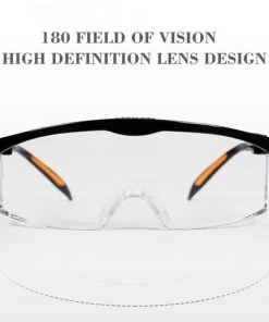 Lunettes Honeywell Lunettes De Protection Lunettes De Sécurité Anti-gouttelettes Protection UV Anti-choc Anti-poussière Anti-buée Pour Sports De Plein Air Cyclisme -HONEYWELL Soldes Boutique 71187410 4